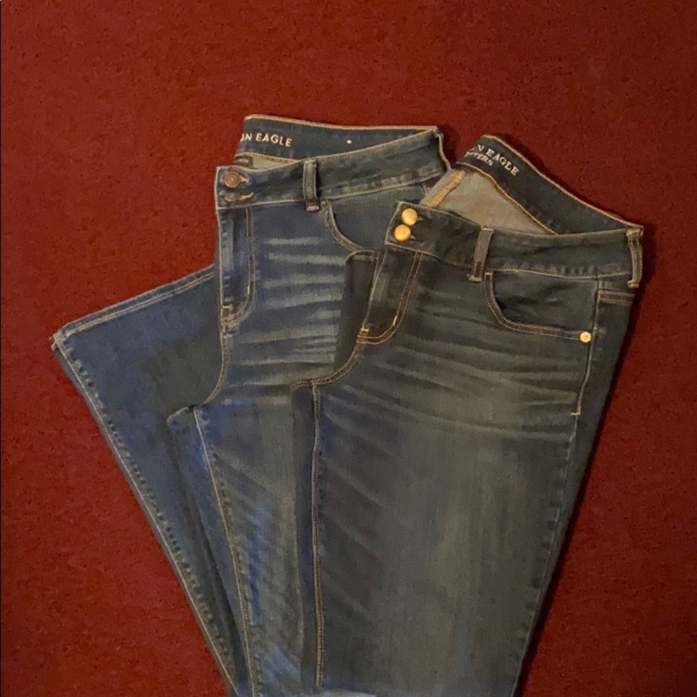 American Eagle artist flare short 2 pair